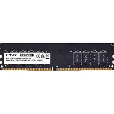 PNY Performance (MD8GSD43200-SI) DDR4 U-DIMM System Memory, 8GB (1x 8GB) 3200MHz,CL22 - Bulk - Image 2