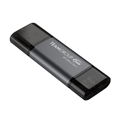 Team TX13128GC01 2 in 1 Dual OTG 128GB Flash Drive, X1 USB 3.2 Gen1, Type C & A, Plug and Play - Image 2